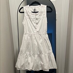 Old Navy Kids Sleeveless White Dress